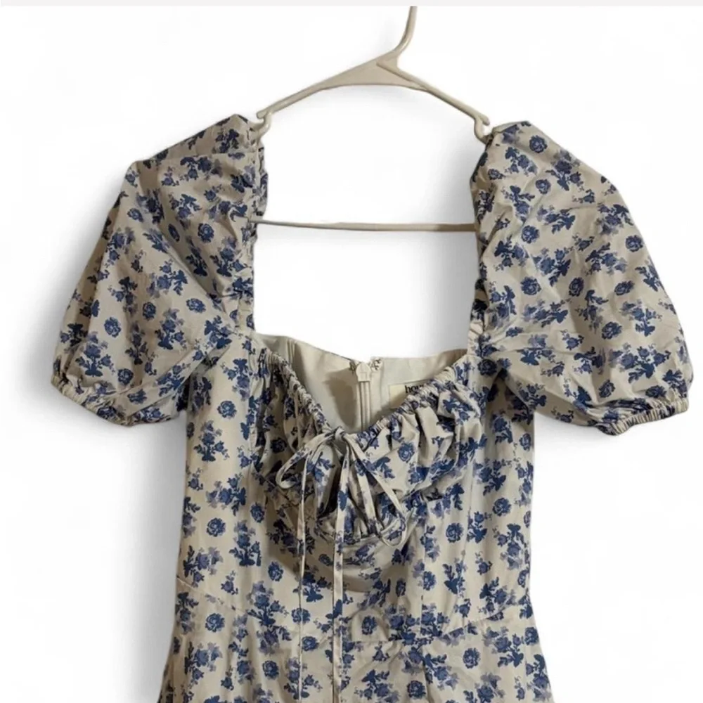 House of CB Tallulah Floral Midi Dress Size Medium - Picture 5 of 8